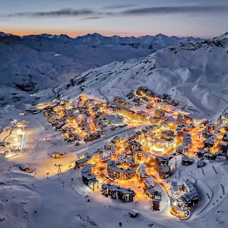 By Slopes Balcony & Mountain View - Les Hauts De Chaviere Val Thorens